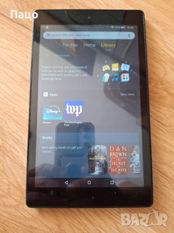 Amazon - SX0340T/Screen size: 8", снимка 10 - Таблети - 51858632