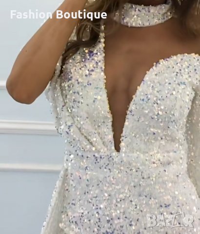 ЛИКВИДАЦИЯ! Официална елегантна дантелена бална рокля шаферка Alessa Cliche Avin , снимка 13 - Рокли - 31268902