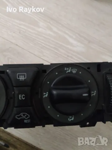Панел контрол климатик за Mercedes E-Class, W210, 1997-2003г., 210 830 31 85, 2108303185, 9 140 010 , снимка 2 - Части - 49455802