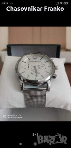 Уникален марков часовник , снимка 3 - Мъжки - 32348357