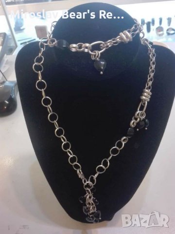 Красиви Сребърни Масивни Бижута Дизайнерски , снимка 9 - Колиета, медальони, синджири - 26524304