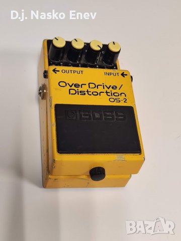 BOSS OS-2 Overdrive/Distortion Pedal - Овърдрайф педал за ел китара, снимка 6 - Китари - 38092200