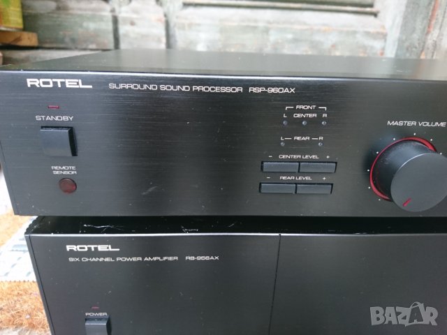 Rotel RSP-960AX,RB-956AX,pre power 6 channel , снимка 2 - Ресийвъри, усилватели, смесителни пултове - 27446007