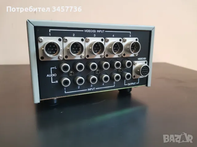 Аудио Видео Превключвалтел JVC made in Japan , снимка 6 - Ресийвъри, усилватели, смесителни пултове - 49488404