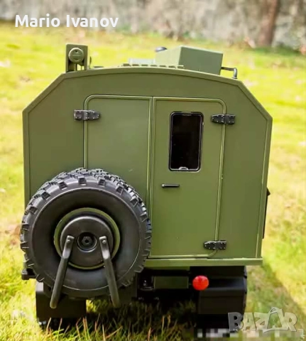 Детска количка тип руски военен камион модел NaughtyDragon с дистанционно TOYCAR8, снимка 14 - Други - 52834757