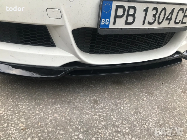 BMW 1серия преден лип спойлер за М броня, снимка 3 - Аксесоари и консумативи - 53118352