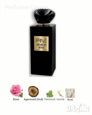 Унисекс Парфюм Prive Arabian Rose EDP 100ml , снимка 3 - Унисекс парфюми - 43347917