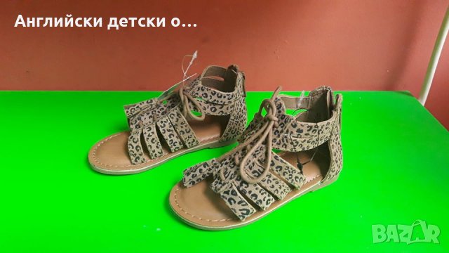 Английски детски сандали естествена кожа- NEXT , снимка 1