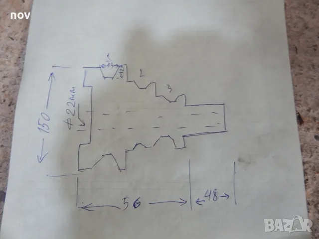 ремъчна шайба от бормашина ф22, снимка 5 - Резервни части за машини - 48149793