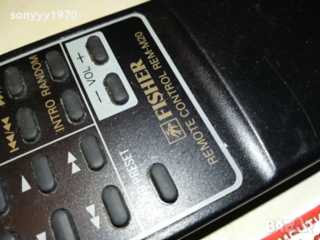 FISHER REM-M20 REMOTE 2509221058, снимка 7 - Други - 38109707