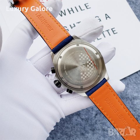 Мъжки часовник TAG Heuer Formula 1 Gulf Edition с кварцов механизъм, снимка 5 - Мъжки - 39335444