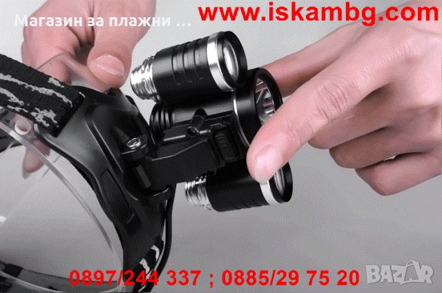 Акумулаторен челник, фенер за колело LL-6633 CREE XM-L T6 и XP-E Q5, снимка 18 - Други стоки за дома - 28469934