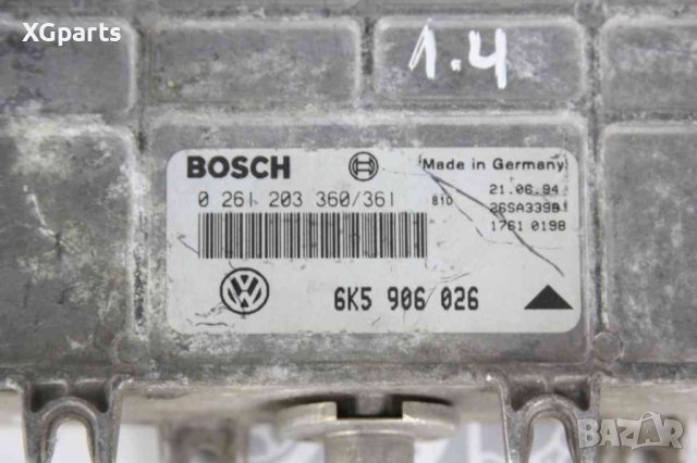 Компютър двигател за Seat Ibiza II 1.4i 60 к.с. (1993-2002) 0261203360/361, снимка 2 - Части - 44060654