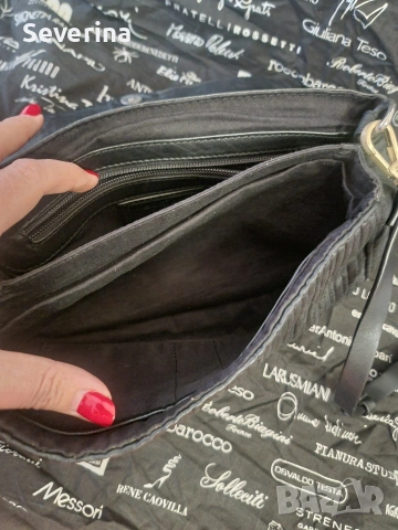 Depeshe* Естествена кожа чанта с дълга дръжка , снимка 4 - Чанти - 53141450