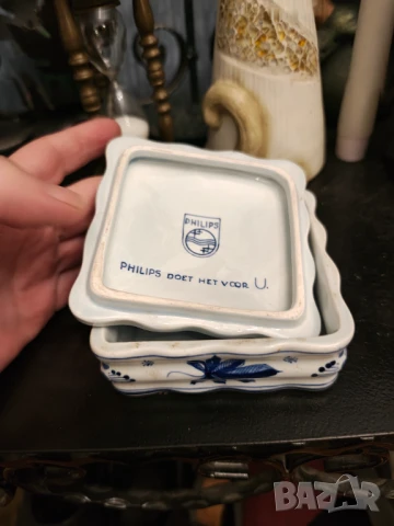 Делфт лимитирана кутия за бижута, снимка 3 - Декорация за дома - 50660114