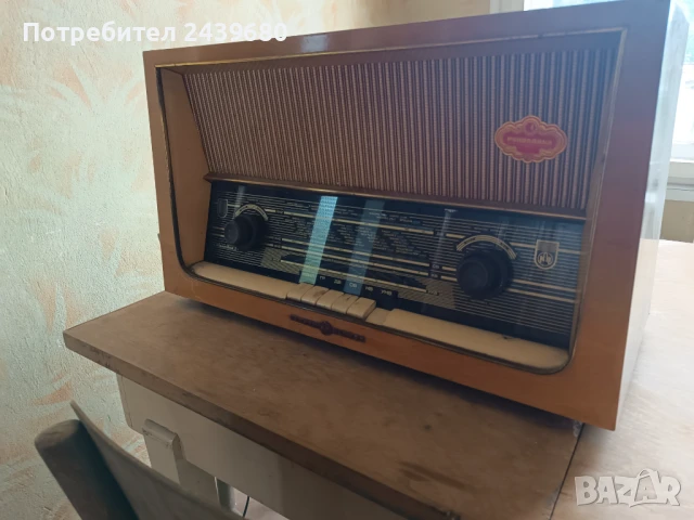 Старинно радио, снимка 5 - Други - 50619410