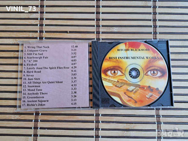 Ritchie Blackmore - Best Instrumental Works, снимка 2 - CD дискове - 50808888
