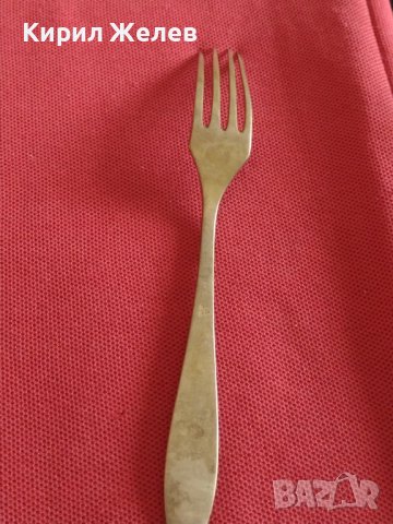 Стара вилица за десерт с маркировка DIRI GOLD за КОЛЕКЦИОНЕРИ 42217, снимка 4 - Други ценни предмети - 43832816