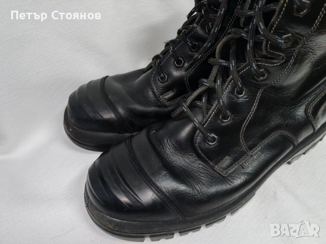 Здрави и удобни мъжки предпазни боти от естествена кожа GOLIATH №44, снимка 5 - Мъжки боти - 52077543