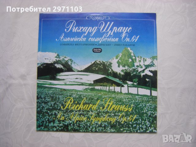 ВСА 11913 - Алпийска симфония / Рихард Щраус, снимка 1 - Грамофонни плочи - 33004369