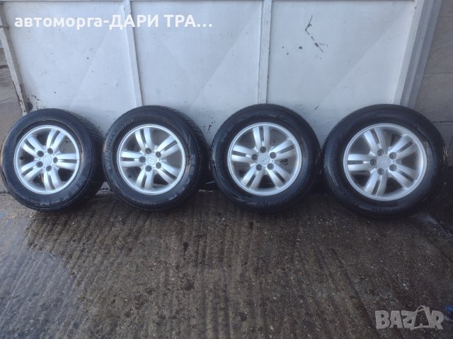 Лети алуминиеви джанти за Хюндай Санта Фе 16 "цола с много добри гуми