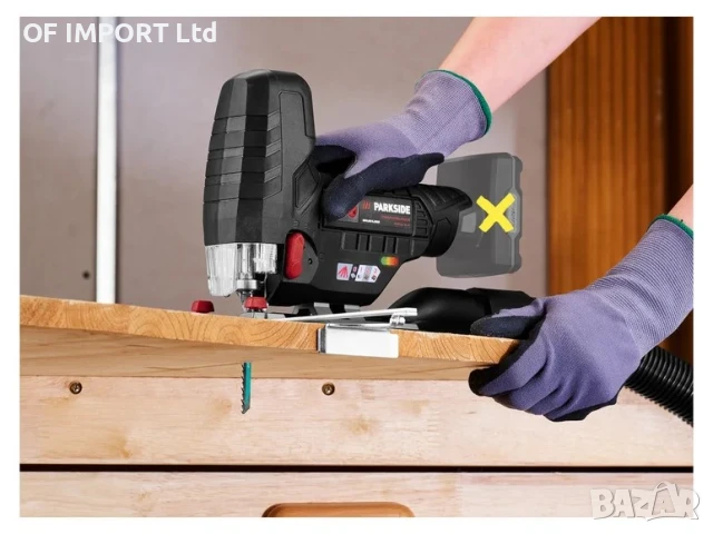 Акумулаторен Безчетков Прободен Трион Зеге PARKSIDE PPSTKA 12 A1, снимка 6 - Други инструменти - 51404063