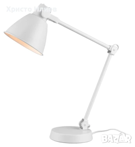 LED настолна лампа Нова Бяла ЛЕД