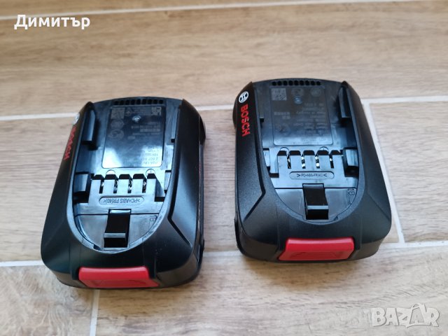 Батерия Bosch PBA 18V 2.5 Ah W-B, снимка 7 - Винтоверти - 43339511