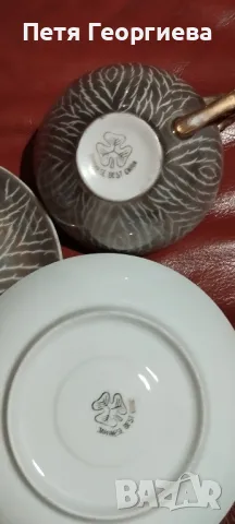 Японски сервиз за чай или дълго кафе и чинии за сладкиш, снимка 5 - Сервизи - 37954527