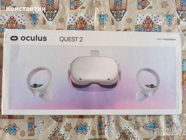 VR Oculus Meta Quest 2 128GB, снимка 2 - Други игри и конзоли - 51632613