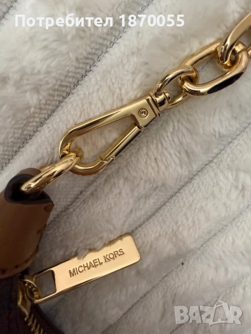 Michael Kors Cora Mini Zip Poucette, снимка 9 - Чанти - 52875815