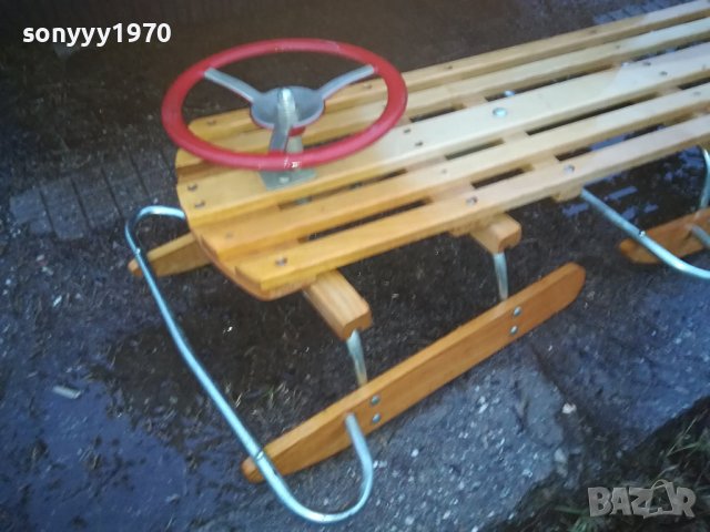 ДЪРВЕНА ШЕЙНА С МЕТАЛЕН ВОЛАН 120СМ 1912231729, снимка 7 - Колекции - 43478921