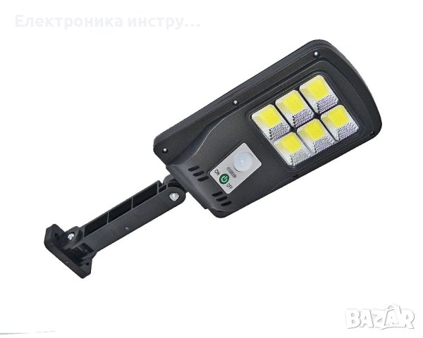 LED мини соларна лампа със сензор 3W 250lm IP54, снимка 1 - Соларни лампи - 43099285