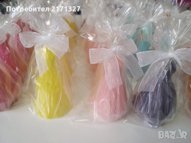 Подаръчета за сватби, годежи и момински партита изработени от сапун, снимка 12 - Ръчно изработени сувенири - 32328971