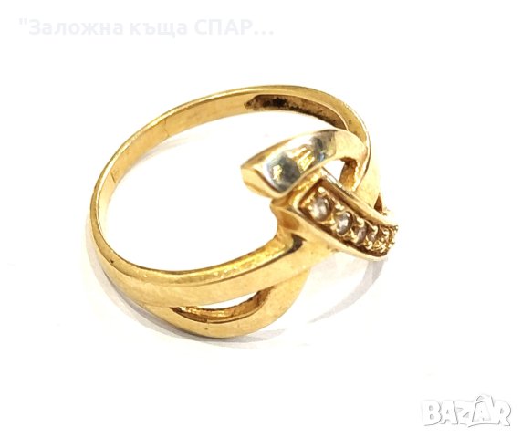 Златен пръстен - 2.63гр., снимка 4 - Пръстени - 43966809