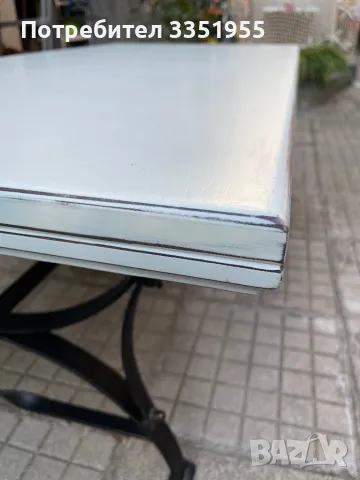 Масивна ниска маса, снимка 4 - Маси - 47613347