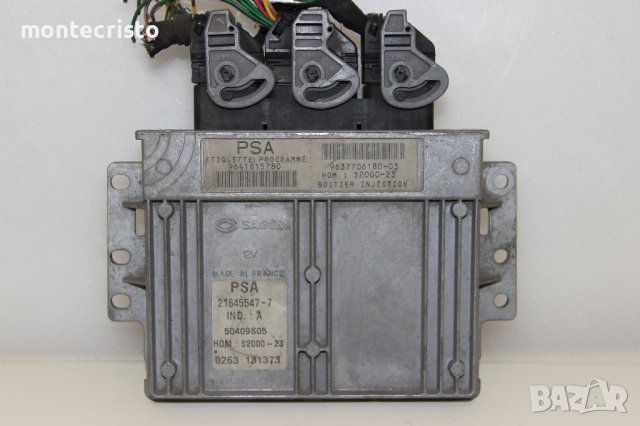 Моторен компютър ECU Peugeot 206 (1998-2009г.) 9641815780 / 9637706180-03 / 963770618003 / 216455477