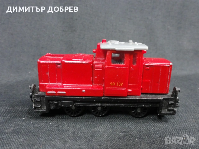 СТАРА РЕТРО МЕТАЛНА КОЛИЧКА ЛОКОМОТИВ SIKU, снимка 2 - Колекции - 53096481