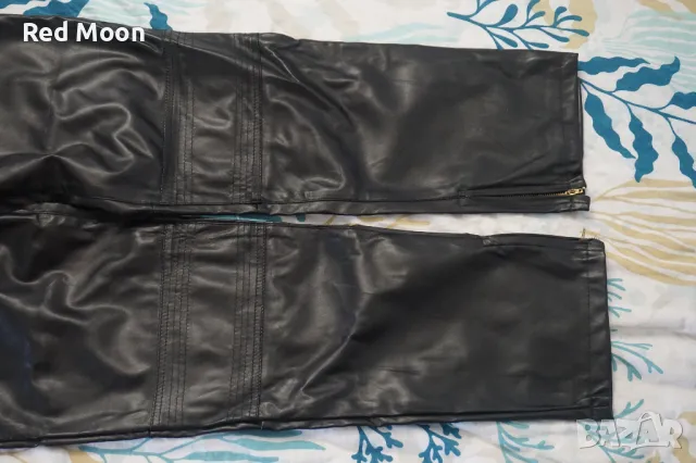 Кожен панталон от изкуствена кожа , снимка 5 - Панталони - 48802521