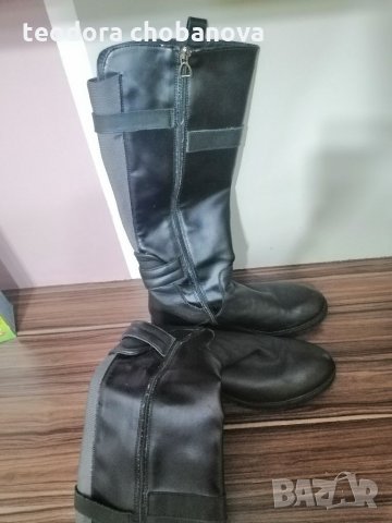 Дамски ботуши естествена кожа U.S.Polo, снимка 3 - Дамски ботуши - 35039618