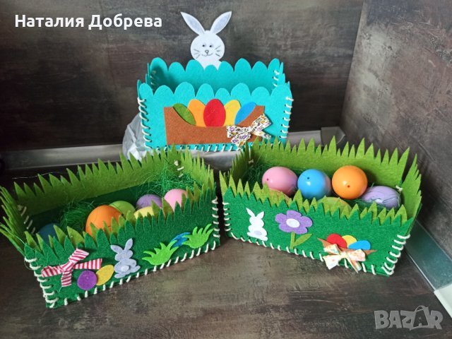 Детско панерче с великденски мотиви и яйца, снимка 1 - Образователни игри - 40050075