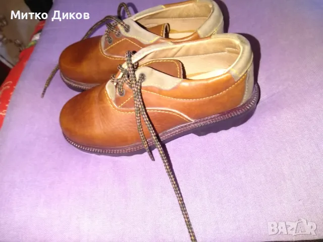 Маркови детски  обувки Cocoon №31 стелка 20см нови есествена кожат, снимка 2 - Детски обувки - 47671813