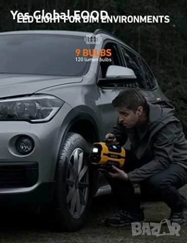 AstroAI компресор 12V/230V до 10.3 bar, снимка 6 - Компресори - 53442215