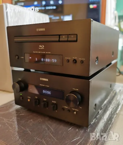 Yamaha R 840 усилвател с тунер и BD-940 Blu-ray плейър и дистанционно , снимка 4 - Ресийвъри, усилватели, смесителни пултове - 48832322