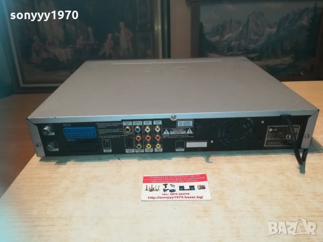 lg recorder 80gb hdd/dvd+remote 0404210857, снимка 7 - Плейъри, домашно кино, прожектори - 32416159