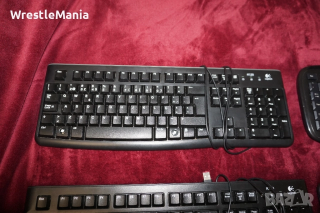 13 Клавиатури Logitech K120/Dell/Fujitsu KB410K/Gembird/Genius/A4Tech за Настолен Компютър , снимка 2 - Клавиатури и мишки - 51955657