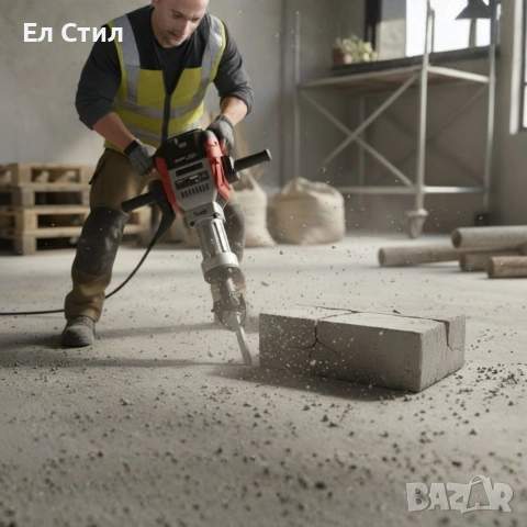 Електрически чук-къртач за разрушаване SIMKO 2000W PH29-28HA, снимка 3 - Къртачи - 53583063