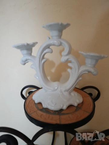 Порцеланов свещник