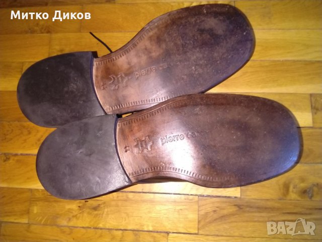 Пиер Карден Париж официални обувки-стелка 285мм-№44, снимка 11 - Официални обувки - 32521787