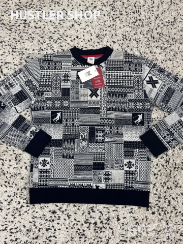 Мъжка блуза DALE OF NORWAY 100% мерино вълна, снимка 2 - Блузи - 52676741